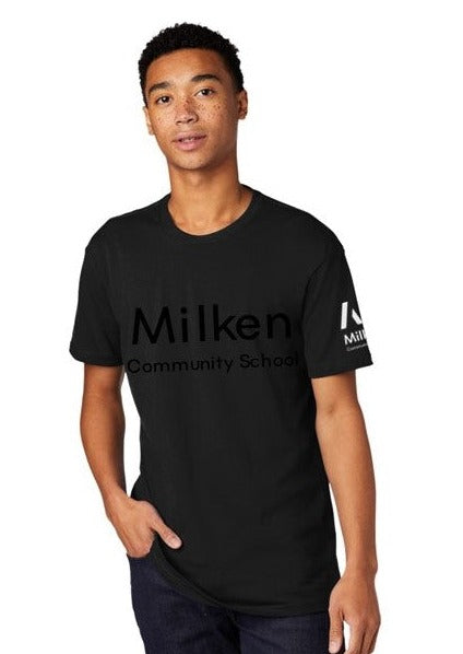 Next Level Black on Black Tee Shirt