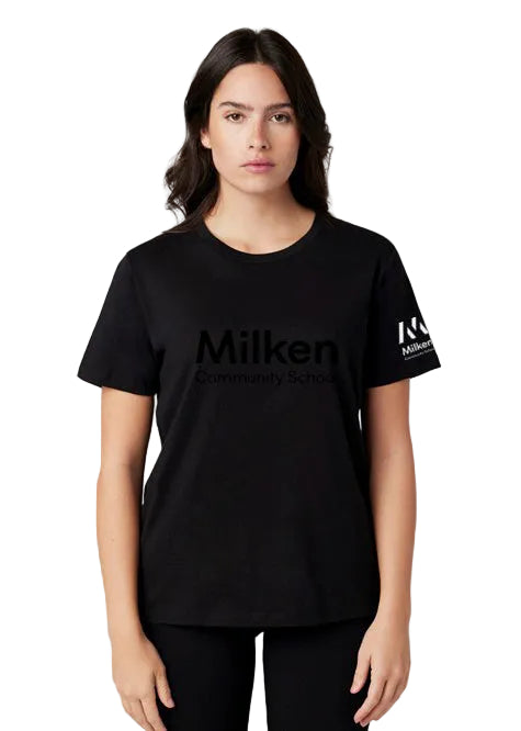 **NEW** Cotton Heritage Fitted Classic Tee Black on Black