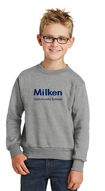 Port & Co Youth Crewneck Sweatshirt