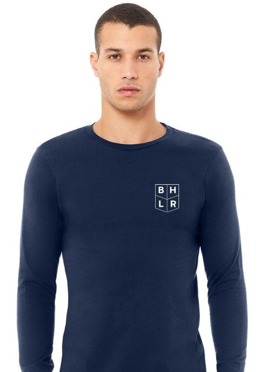 Bella+Canvas LS Tee with House Crest