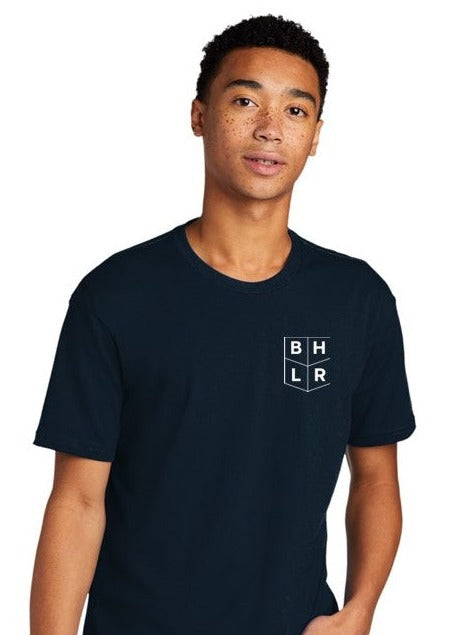 Next Level Basic Tee with House Crest