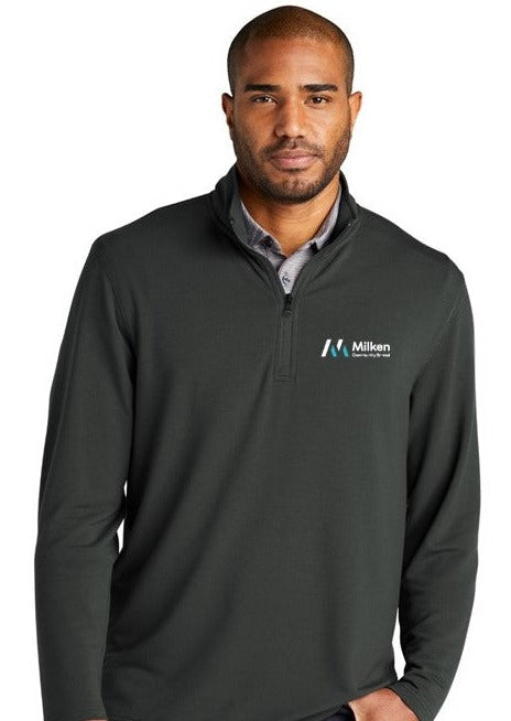 Port Authority 1/4 Zip Microterry Pullover – Milken Merch