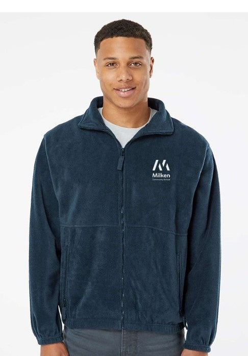 **NEW** Burnside Polar Fleece Full Zip Sweatshirt