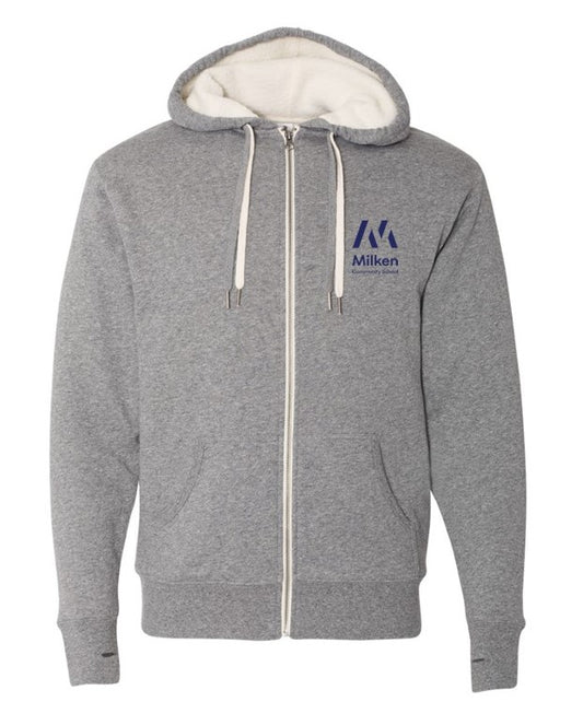 **NEW** Independent Trading Co. Sherpa-Lined Hooded Sweatshirt