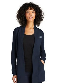 Port Authority Fitted Microterry Cardigan