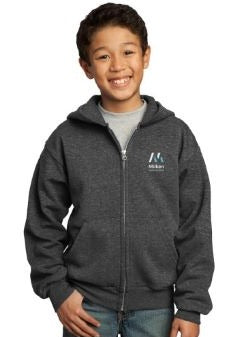 Port & Co Youth Full Zip Hoodie