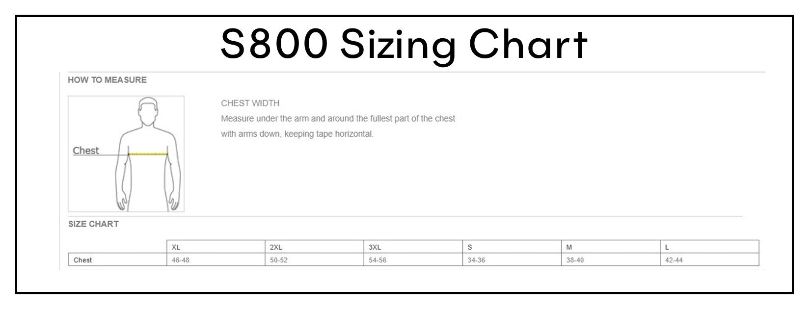 Champion zip hoodie outlet size chart