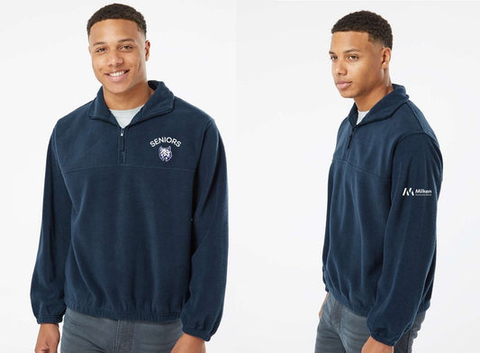 SENIORS - Burnside Polar Fleece Quarter Zip Pullover